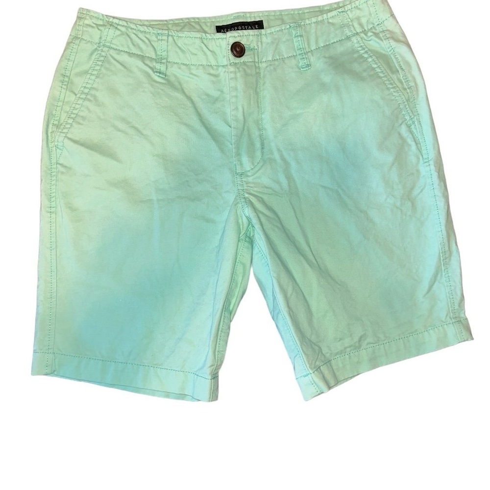 Men’s Aeropostale mint green shorts size 28